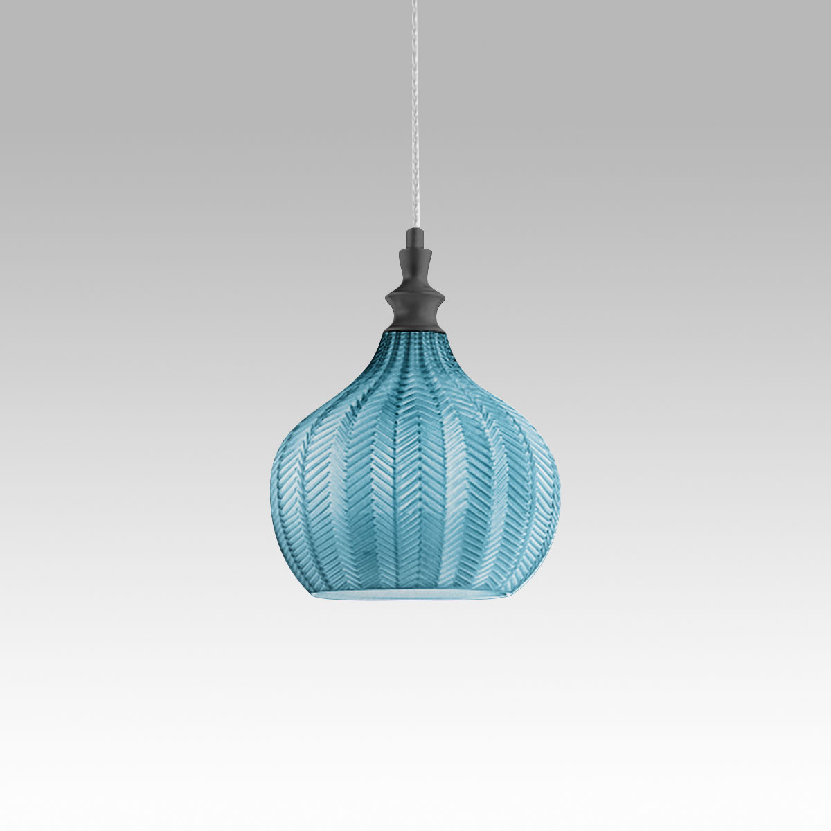Suspension Cleofe avec cadre en métal avec diffuseur en verre au design contemporain par Gea Luce Suspension Cleofe avec cadre en métal avec diffuseur en verre au design contemporain par Gea Luce