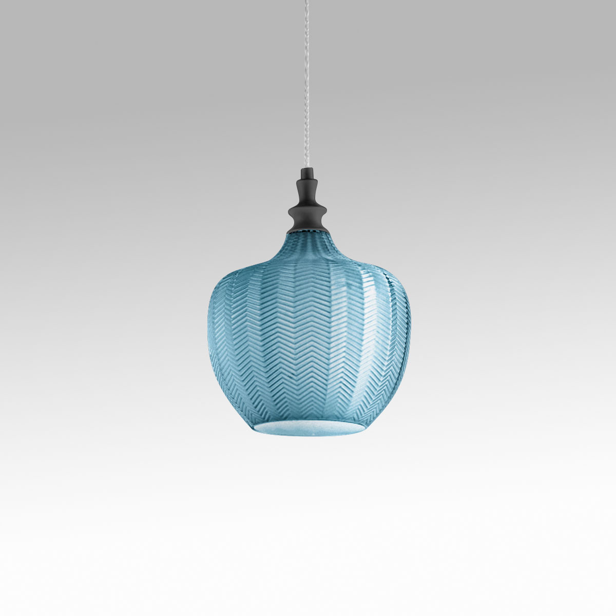 Suspension Cleofe avec cadre en métal avec diffuseur en verre au design contemporain par Gea Luce Suspension Cleofe avec cadre en métal avec diffuseur en verre au design contemporain par Gea Luce