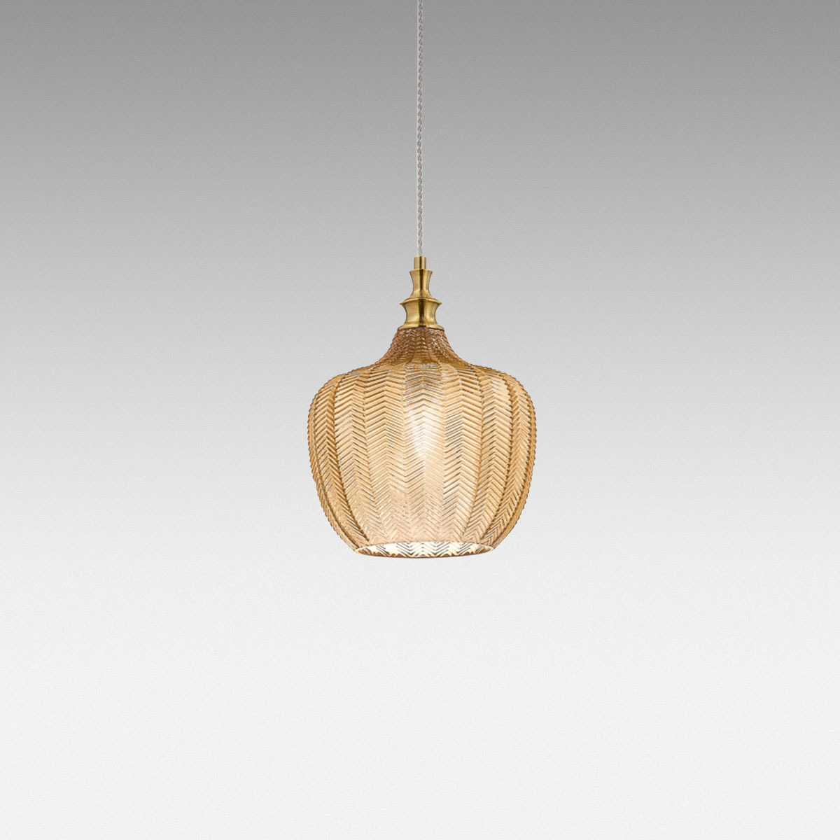 Suspension Cleofe avec cadre en métal avec diffuseur en verre au design contemporain par Gea Luce Suspension Cleofe avec cadre en métal avec diffuseur en verre au design contemporain par Gea Luce