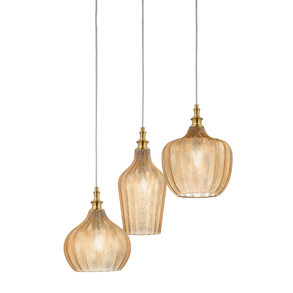 Suspension Cleofe Cluster avec cadre en métal avec diffuseur en verre au design contemporain par Gea Luce Suspension Cleofe Cluster avec cadre en métal avec diffuseur en verre au design contemporain par Gea Luce
