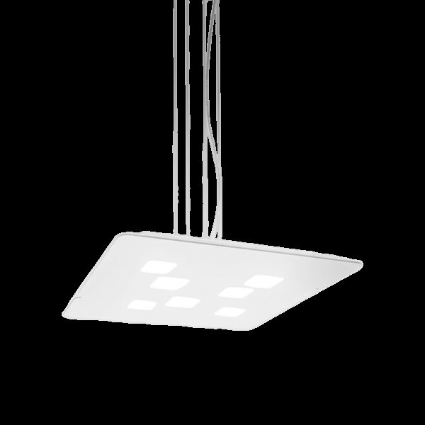 Suspension Gisele base en métal avec lumière à double émission au design contemporain par Gea Luce