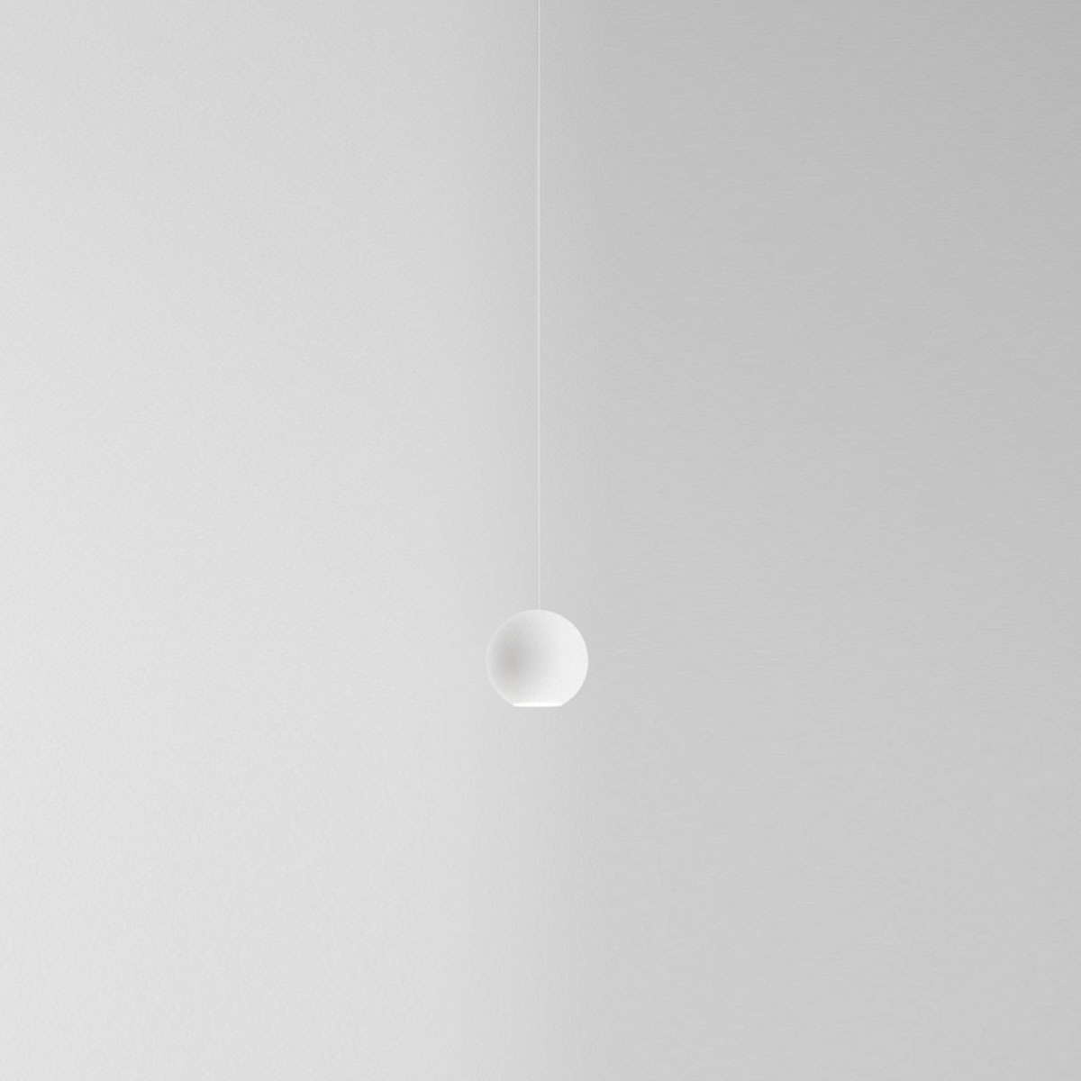 Suspension Guya base en aluminium avec diffuseur en rosace au design contemporain par Gea Luce