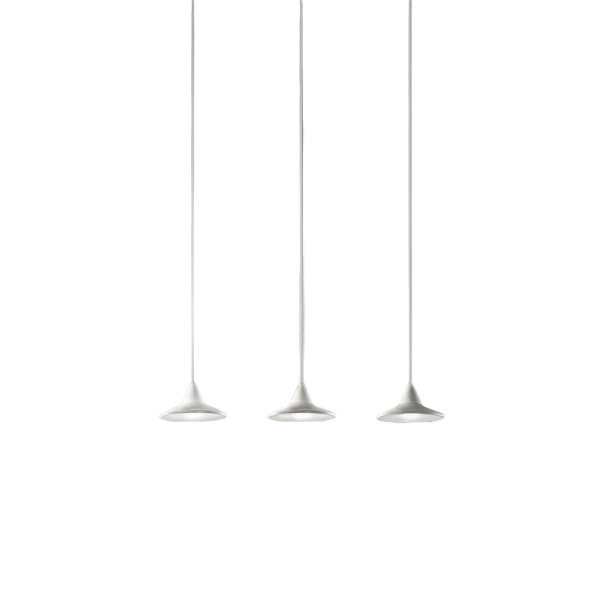 Suspension Helena base en aluminium avec diffuseur en rosace au design contemporain par Gea Luce Suspension Helena base en aluminium avec diffuseur en rosace au design contemporain par Gea Luce