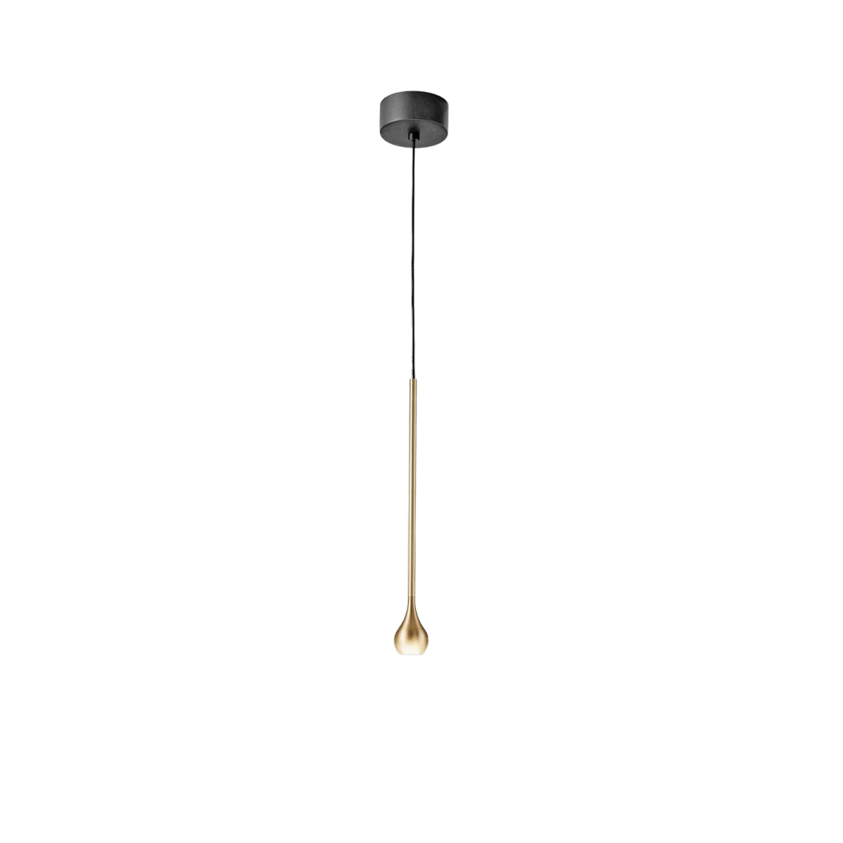Suspension Ursula base en aluminium avec diffuseur en forme d'oeil au design contemporain par Gea Luce