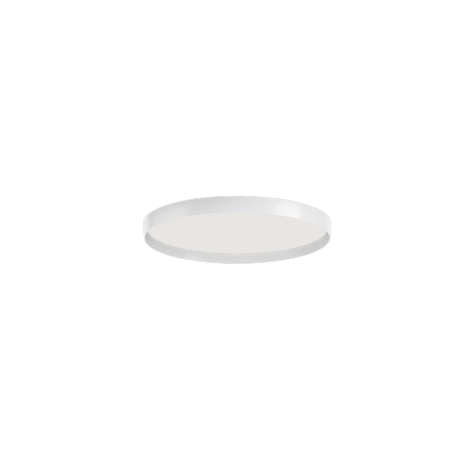 Plafonnier Acelia base en aluminium ronde au design digital par Gea Luce