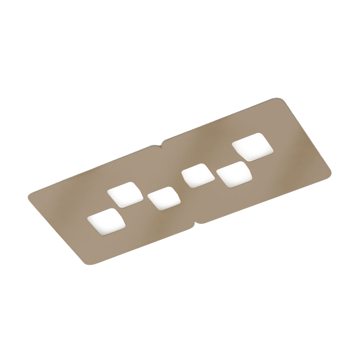 Plafonnier Bilbao en métal rectangle et diffuseur en méthacrylate au design contemporain par Gea Luce Plafonnier Bilbao en métal rectangle et diffuseur en méthacrylate au design contemporain par Gea Luce