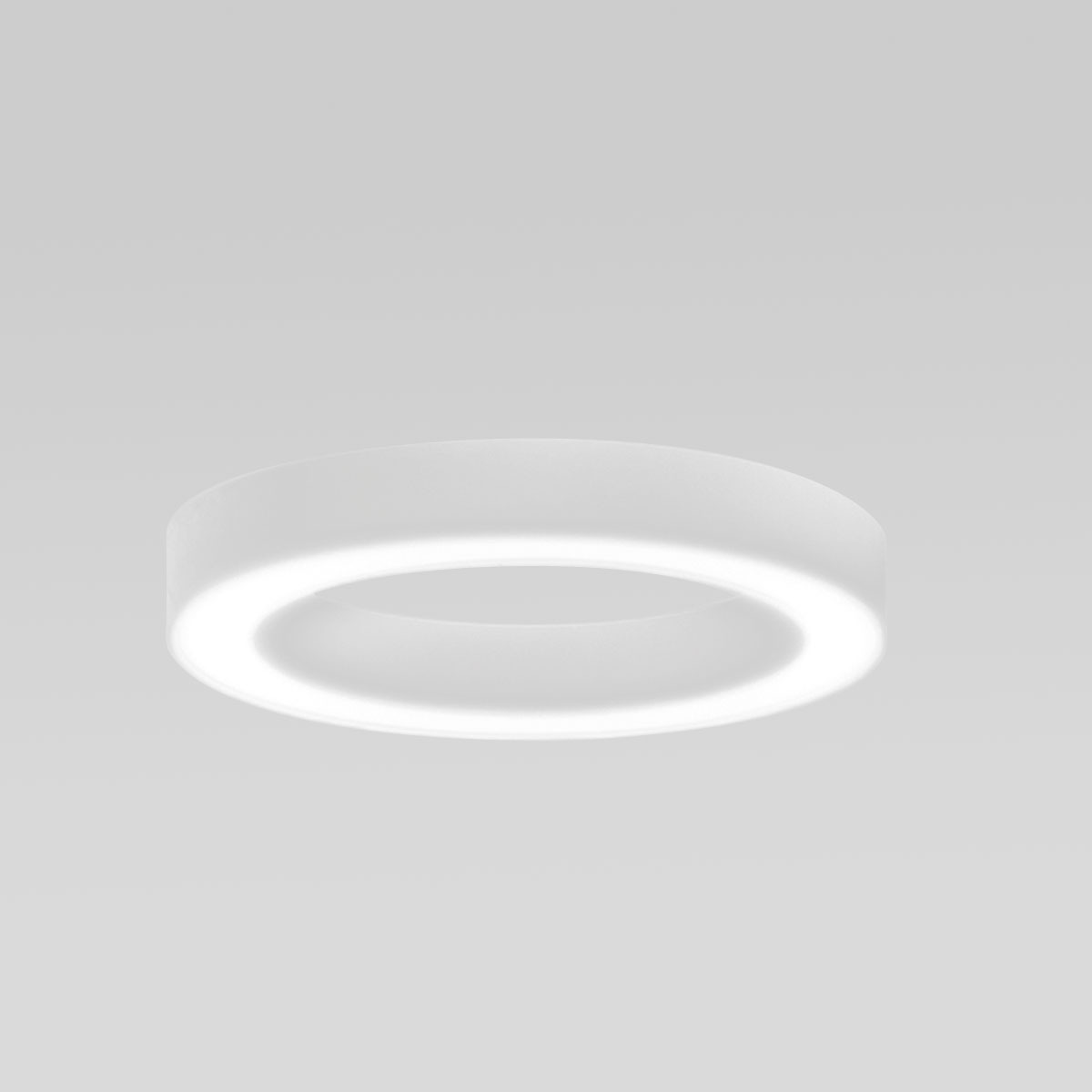Plafonnier Flor cadre en aluminium rond avec diffuseur en méthacrylate blanc opale au design contemporain par Gea Luce Plafonnier Flor cadre en aluminium rond avec diffuseur en méthacrylate blanc opale au design contemporain par Gea Luce