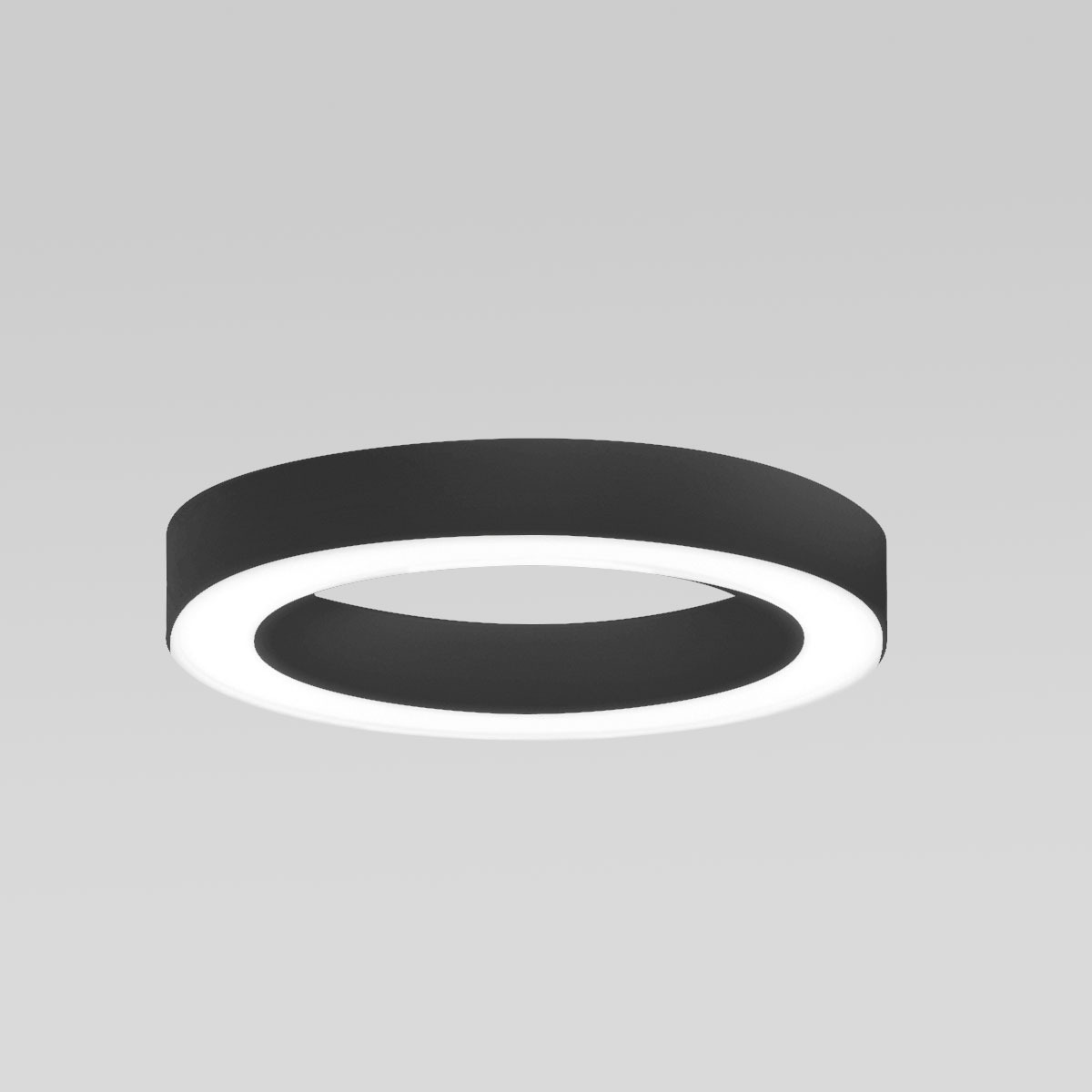Plafonnier Flor cadre en aluminium rond avec diffuseur en méthacrylate blanc opale au design contemporain par Gea Luce Plafonnier Flor cadre en aluminium rond avec diffuseur en méthacrylate blanc opale au design contemporain par Gea Luce