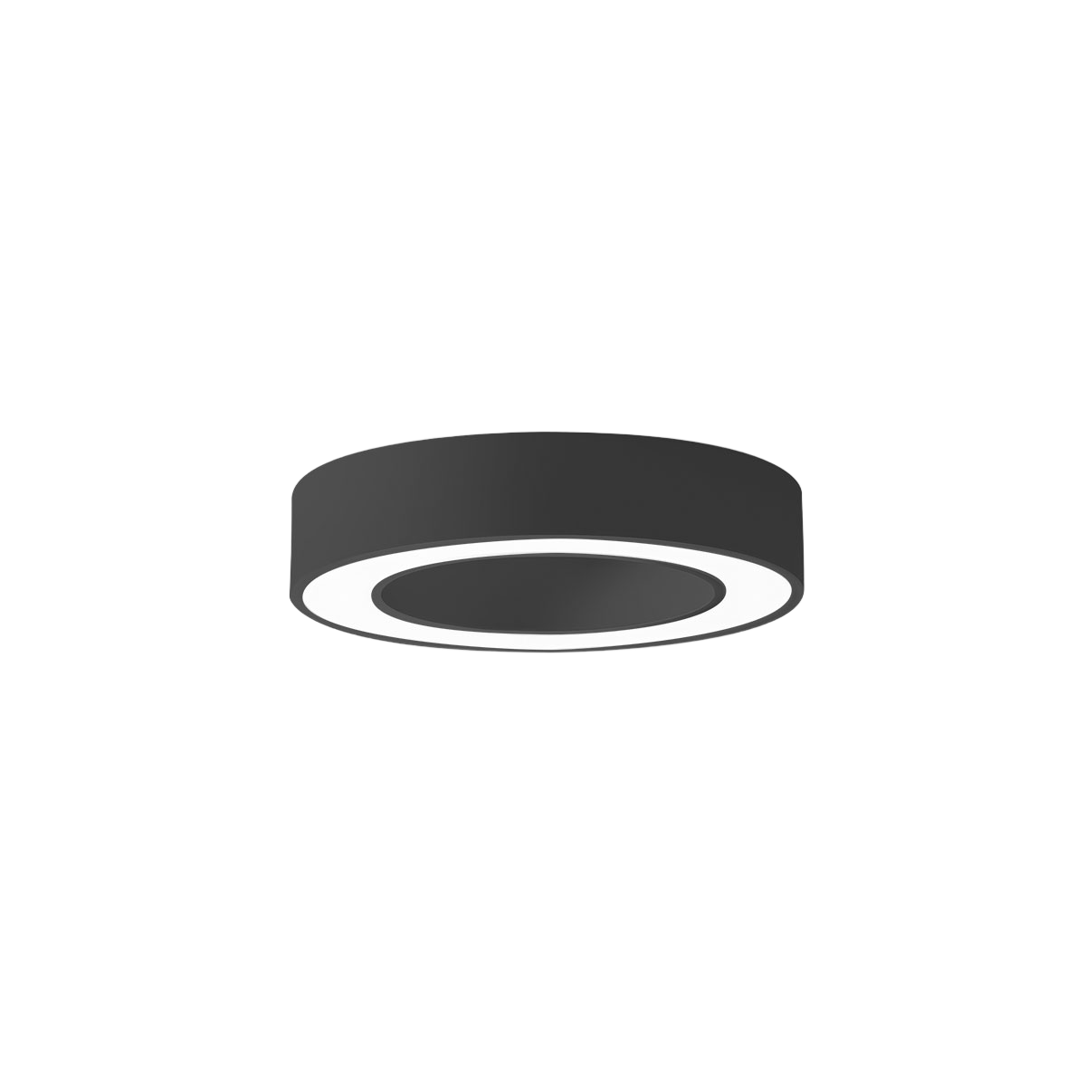 Plafonnier Flor cadre en aluminium rond avec diffuseur en méthacrylate blanc opale au design contemporain par Gea Luce Plafonnier Flor cadre en aluminium rond avec diffuseur en méthacrylate blanc opale au design contemporain par Gea Luce