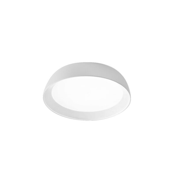 Plafonnier Sheila cadre en aluminium avec diffuseur en méthacrylate au design contemporain par Gea Luce