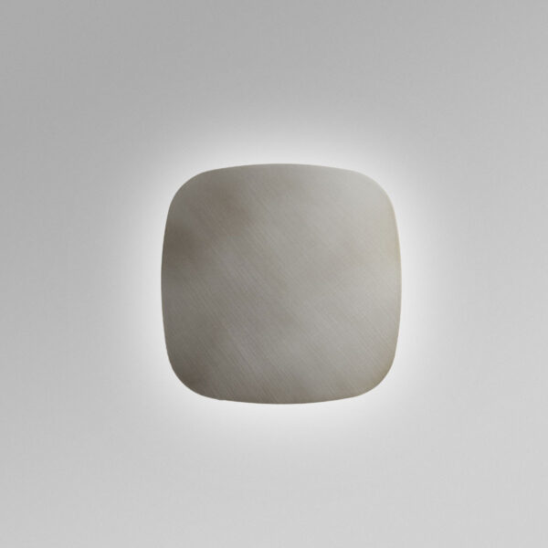 Plafonnier/Applique Etape cadre en aluminium avec diffuseur en méthacrylate au design contemporain par Gea Luce