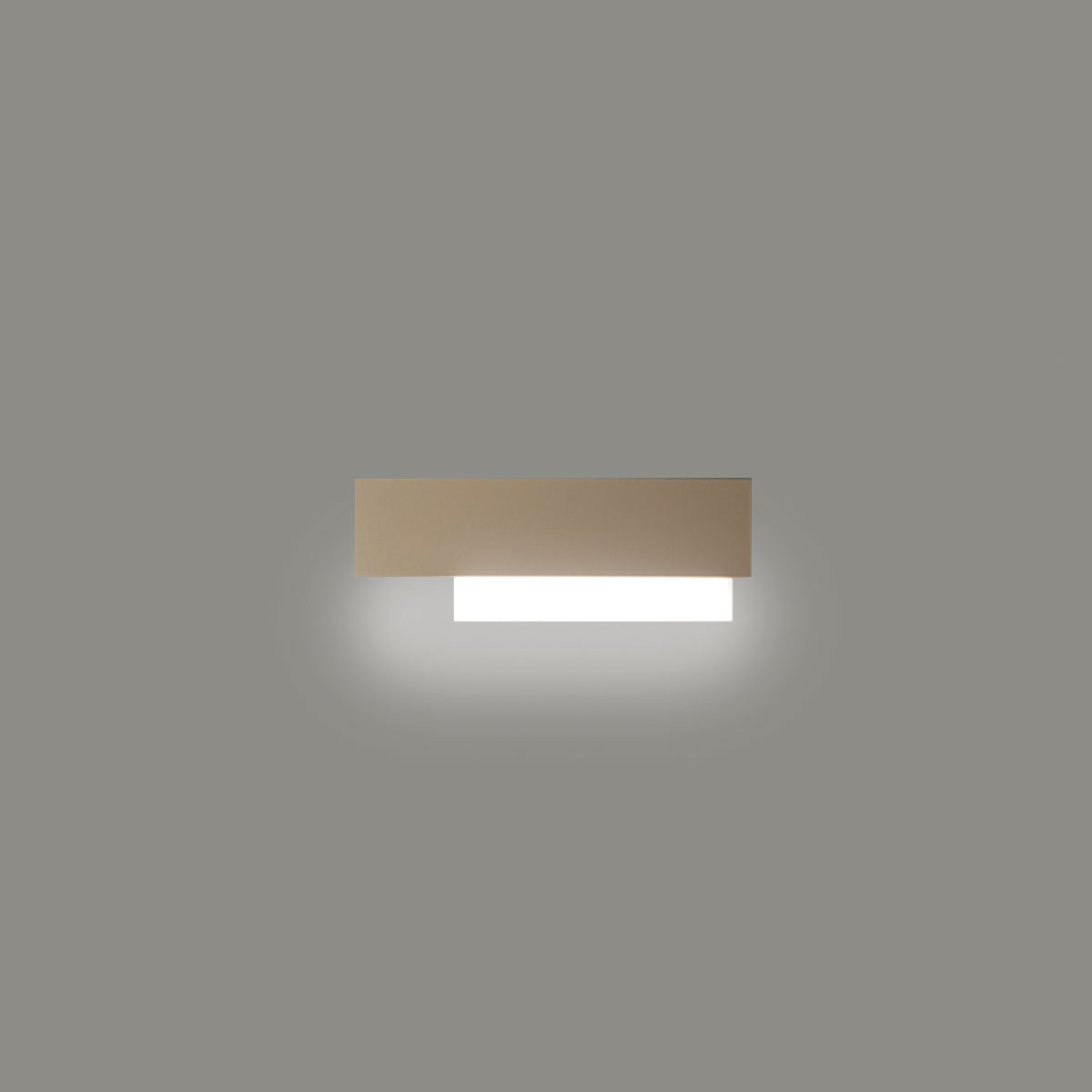 Applique murale Doha structure en aluminium avec diffuseur en méthacrylate bi-satiné au design contemporain par Gea Luce Applique murale Doha structure en aluminium avec diffuseur en méthacrylate bi-satiné au design contemporain par Gea Luce