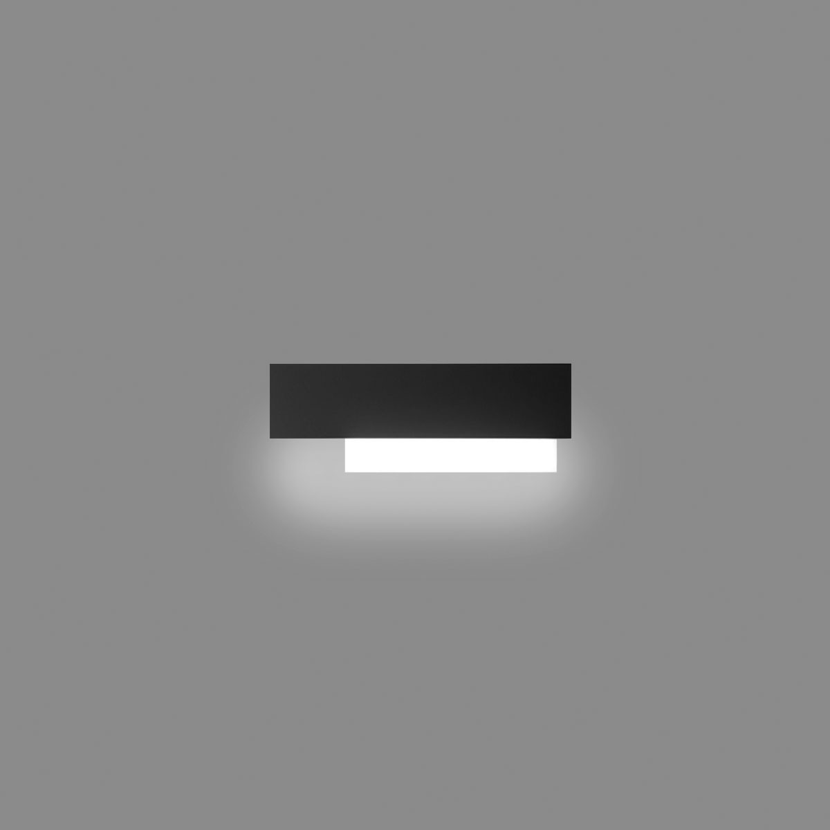 Applique murale Doha structure en aluminium avec diffuseur en méthacrylate bi-satiné au design contemporain par Gea Luce Applique murale Doha structure en aluminium avec diffuseur en méthacrylate bi-satiné au design contemporain par Gea Luce