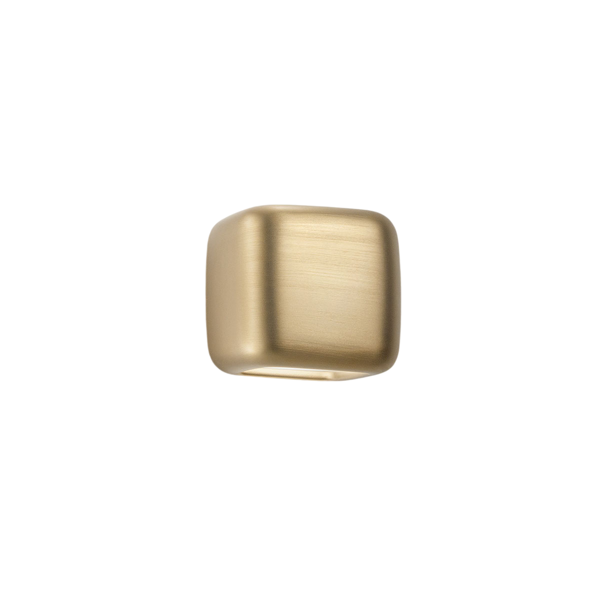 Applique murale BABOL petit cube en aluminium par Gea Luce Applique murale BABOL petit cube en aluminium par Gea Luce
