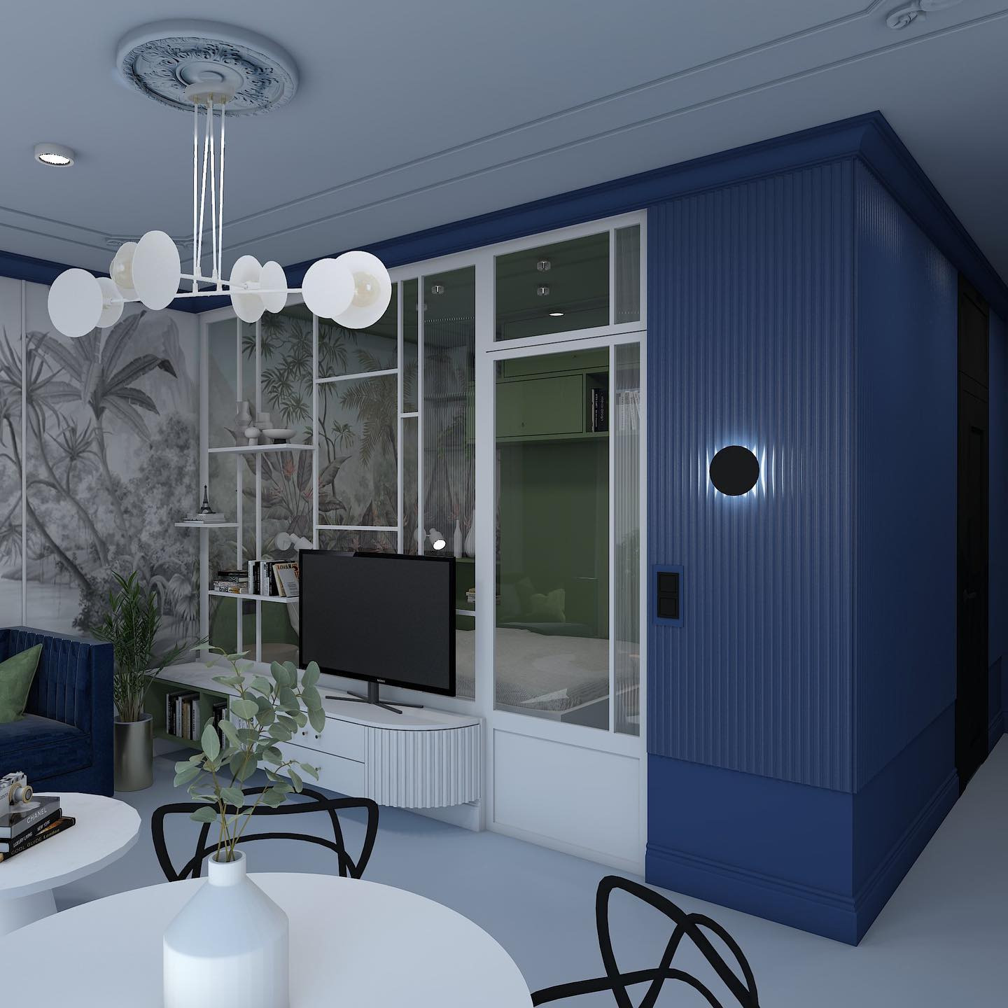 Suspension Idea base en métal et détail doré avec abat-jour en disque au design contemporain par Emibig Suspension Idea base en métal et détail doré avec abat-jour en disque au design contemporain par Emibig