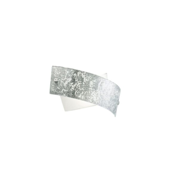 Applique murale Camilla structure en métal avec diffuseur en verre coloré au design contemporain par Gea Luce