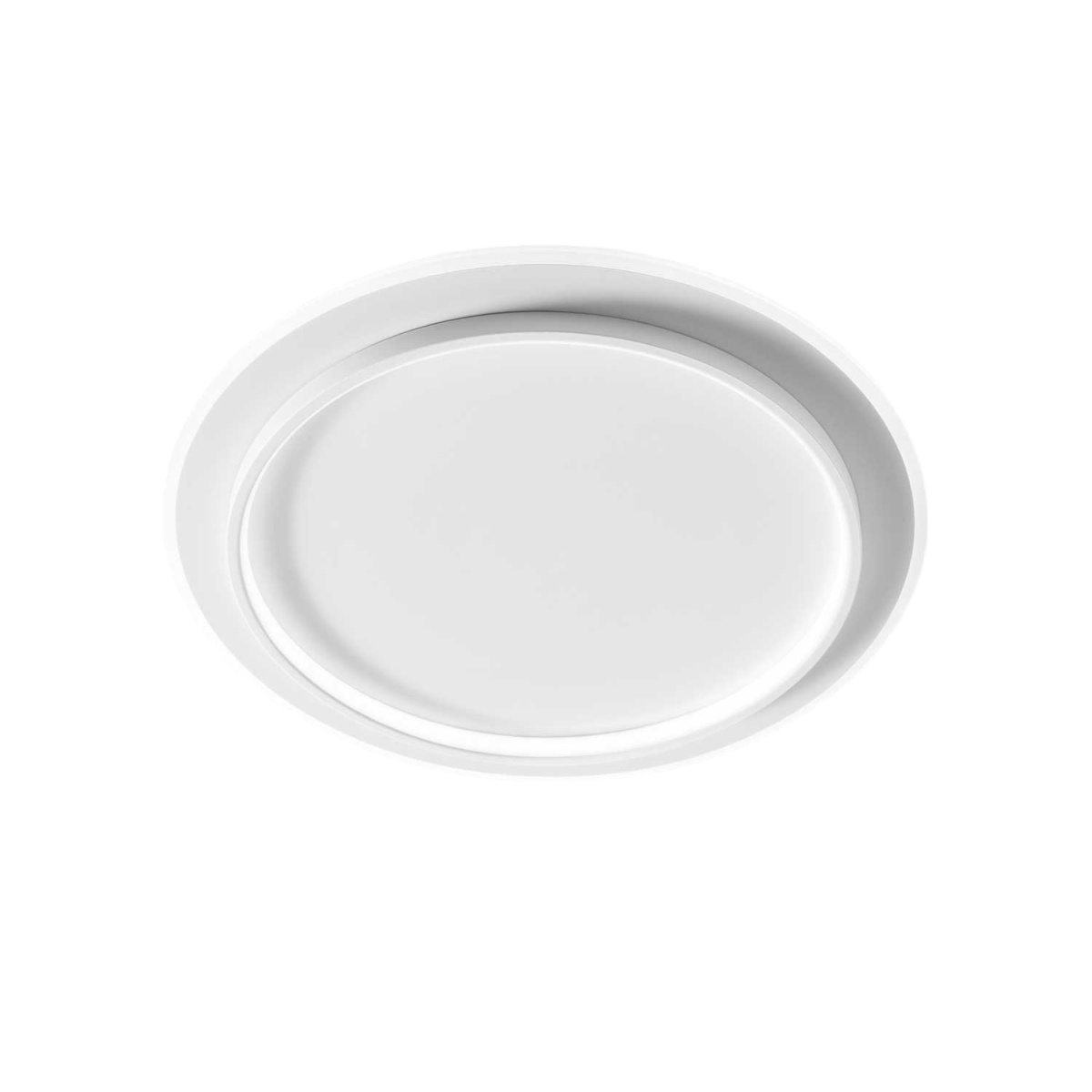 Plafonnier/Applique Dharma cadre en aluminium avec diffuseur en méthacrylate blanc au design contemporain par Gea Luce Plafonnier/Applique Dharma cadre en aluminium avec diffuseur en méthacrylate blanc au design contemporain par Gea Luce