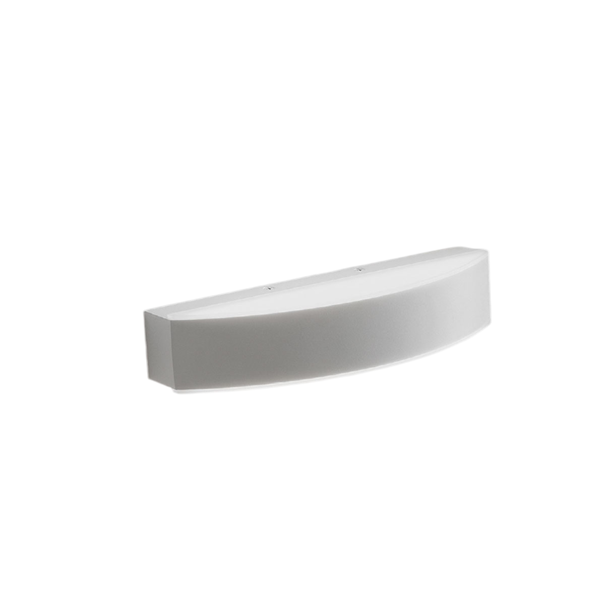 Applique murale Gap 500C en aluminium avec diffuseur en acrylique blanc au design contemporain par Gea Luce Applique murale Gap 500C en aluminium avec diffuseur en acrylique blanc au design contemporain par Gea Luce