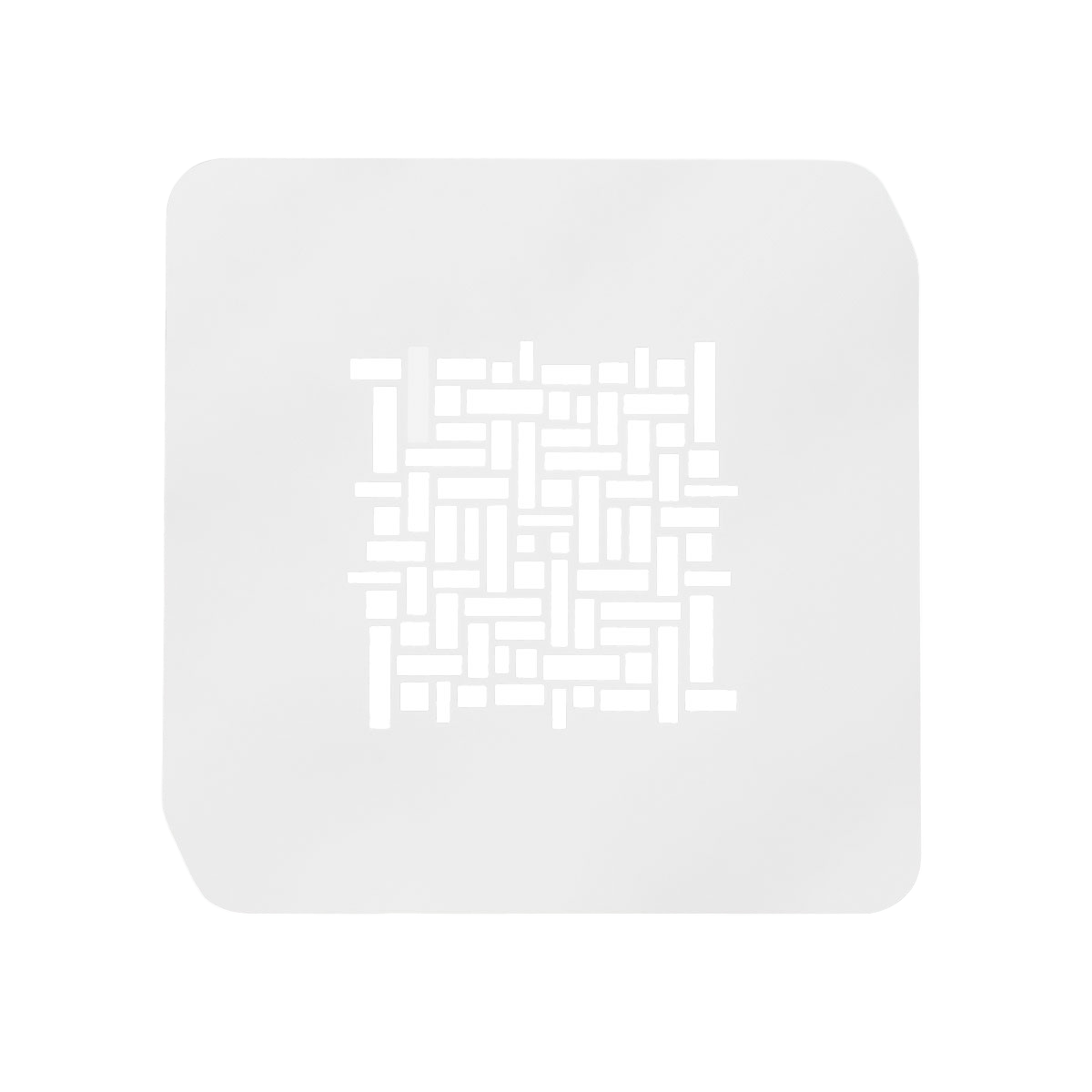 Plafonnier/Applique Pixel carré en aluminium design digital par Gea Luce