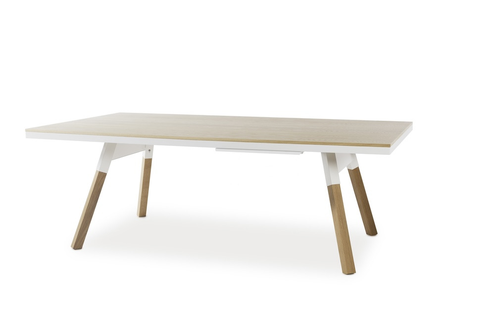 Table de Ping Pong intérieur You and Me en bois de chêne par Antoni Pallejà Office x RS Barcelona Table de Ping Pong intérieur You and Me en bois de chêne par Antoni Pallejà Office x RS Barcelona