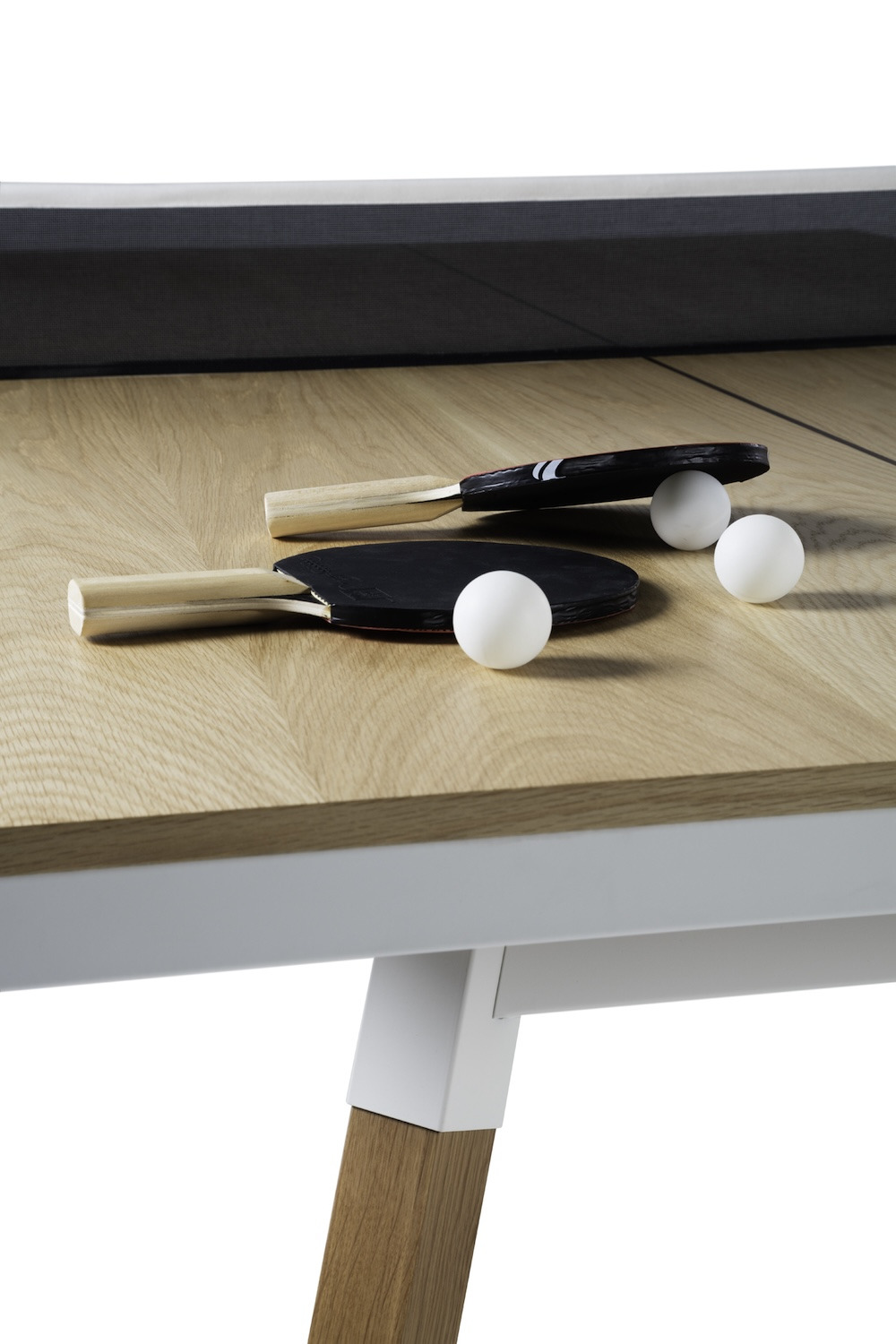 Table de Ping Pong intérieur You and Me en bois de chêne par Antoni Pallejà Office x RS Barcelona Table de Ping Pong intérieur You and Me en bois de chêne par Antoni Pallejà Office x RS Barcelona