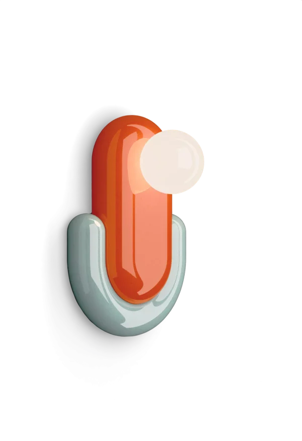 Applique Eclair en céramique par Ferroluce
