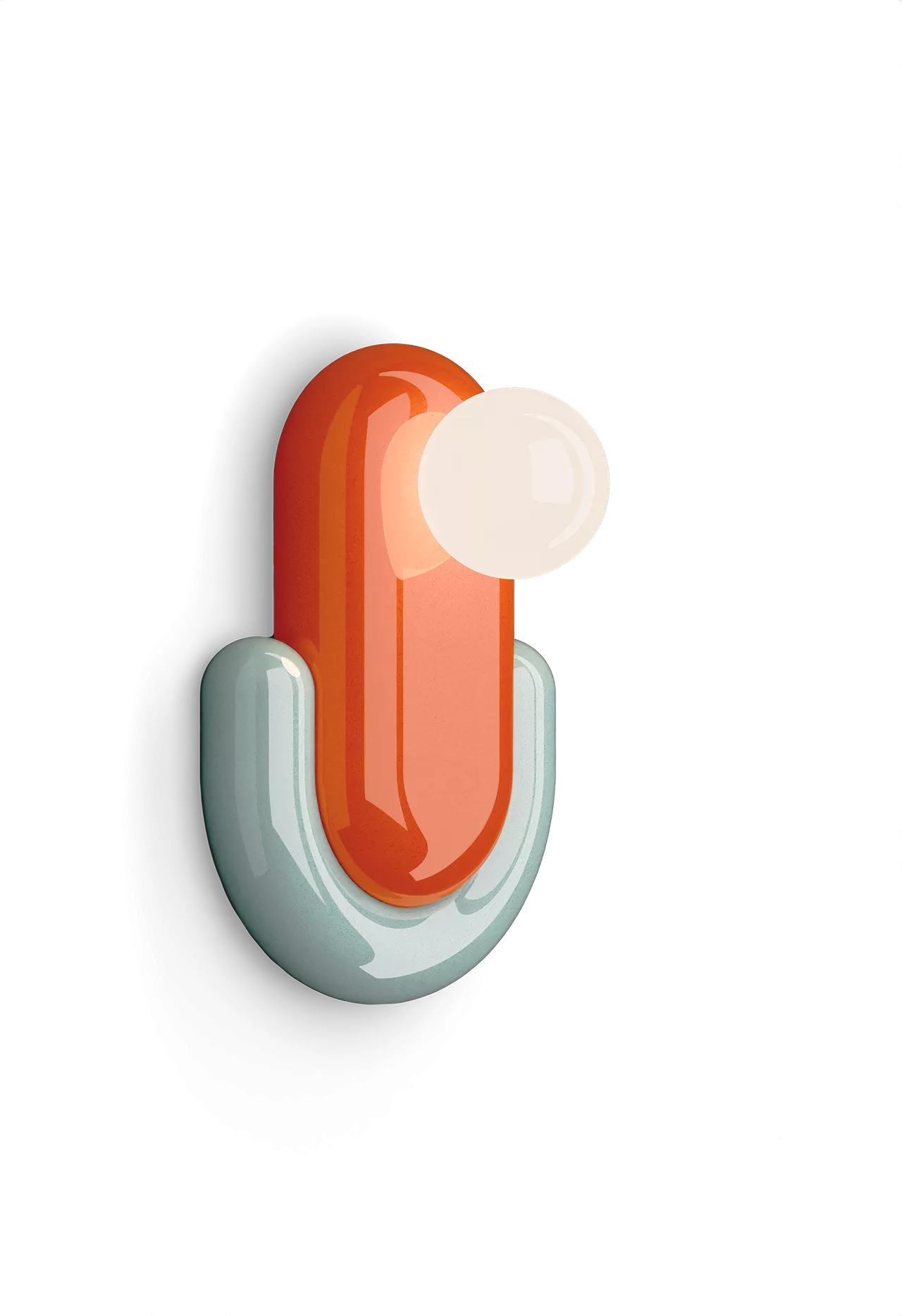 Applique Eclair en céramique par Ferroluce