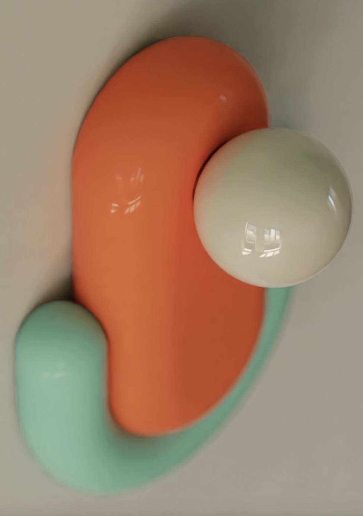 Applique Eclair en céramique par Ferroluce