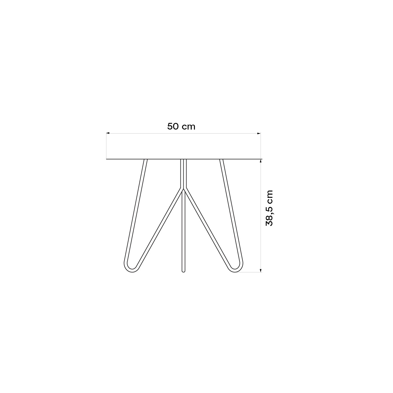 Table basse design Seis en acier par Filipa Mendes & Gustavo Macedo Table basse design SEIS en acier par Filipa Mendes & Gustavo Macedo
