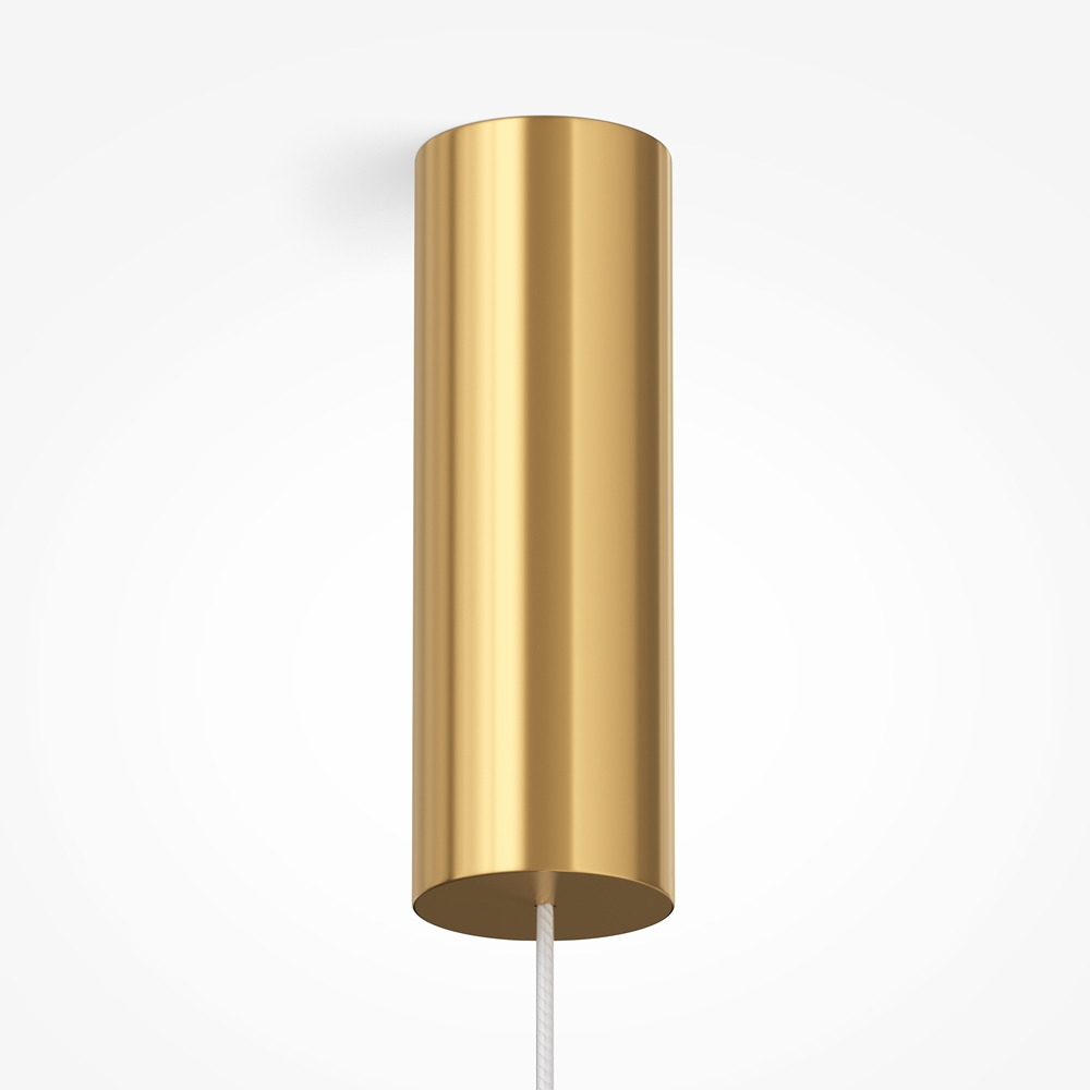 Suspension Amulet avec armature en métal doré et diffuseur en verre coulé gaufré au design contemporain par Maytoni Suspension Amulet avec armature en métal doré et diffuseur en verre coulé gaufré au design contemporain par Maytoni