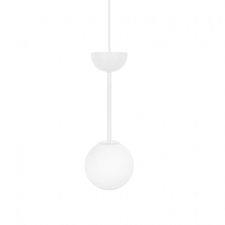 Suspension Gladio base en métal avec abat-jour en verre opale au design contemporain par Ummo lighting Suspension Gladio base en métal avec abat-jour en verre opale au design contemporain par Ummo lighting