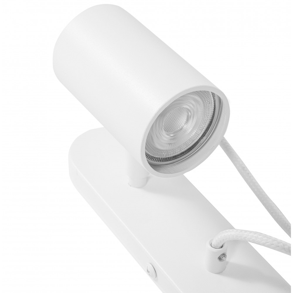 Applique murale Kop base en métal avec diffuseur tubulaire au design contemporain par Ummo Lighting Applique murale Kop base en métal avec diffuseur tubulaire au design contemporain par Ummo Lighting