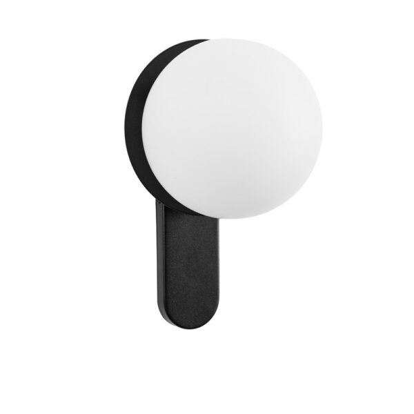Applique murale Kuul base en métal en forme d'AirPod au design contemporain par Ummo Lighting