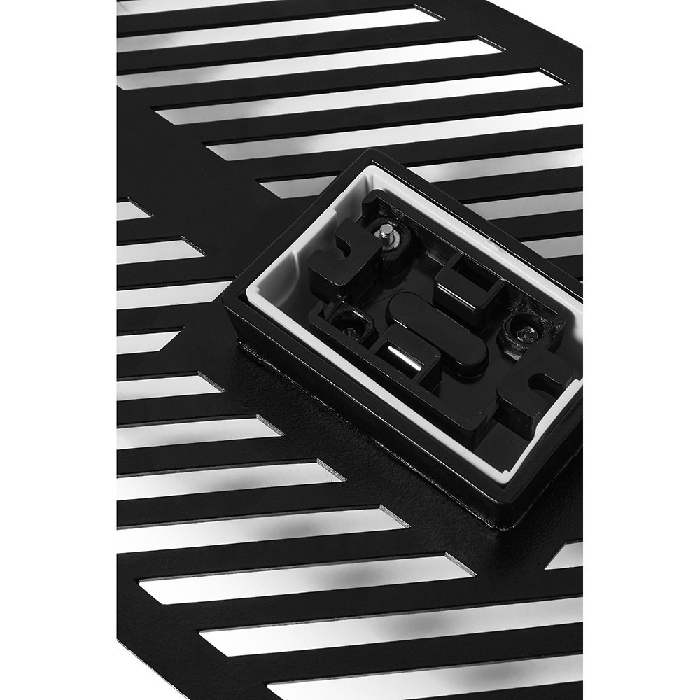 Applique murale Paruma base en métal en forme de feuille de palmier au design contemporain par Ummo Lighting