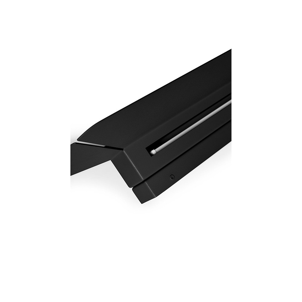 Applique murale Yottsu cadre en métal rectangle et diffuseur en bande LED au design contemporain par Ummo lighting