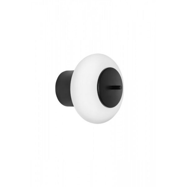 Applique murale Torni cadre en métal avec diffuseur en forme de soucoupe au design contemporain par Ummo lighting