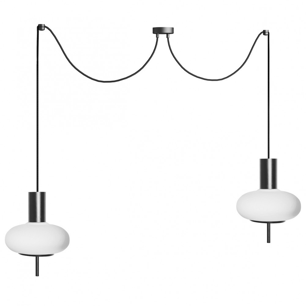 Suspension Torni base en métal avec long câble au design contemporain par Ummo lighting Suspension Torni base en métal avec long câble au design contemporain par Ummo lighting