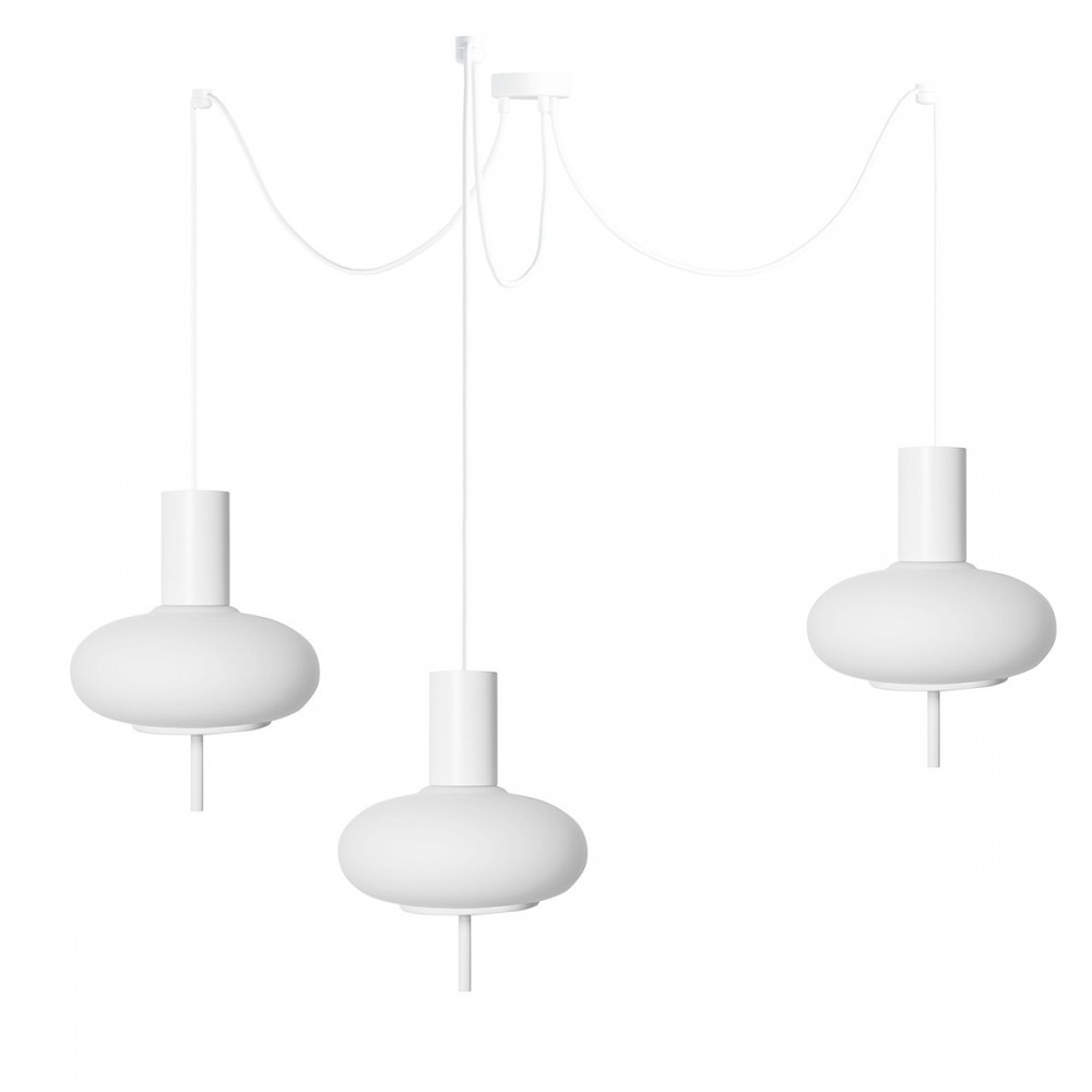 Suspension Torni base en métal avec long câble au design contemporain par Ummo lighting Suspension Torni base en métal avec long câble au design contemporain par Ummo lighting