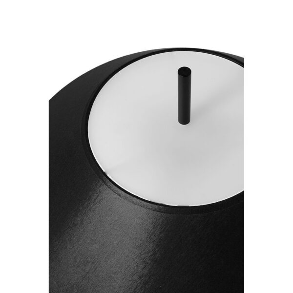 Lampe à poser Sakosi cadre en métal avec abat-jour en tissu au design contemporain par Ummo lighting