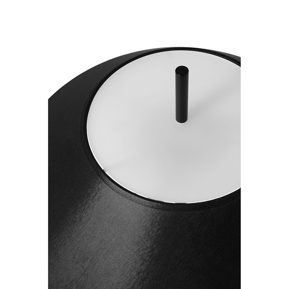 Lampe à poser Sakosi cadre en métal avec abat-jour en tissu au design contemporain par Ummo lighting