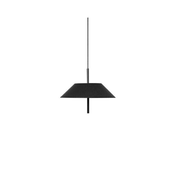 Suspension Sakosi cadre en métal avec abat-jour en tissu au design contemporain par Ummo lighting