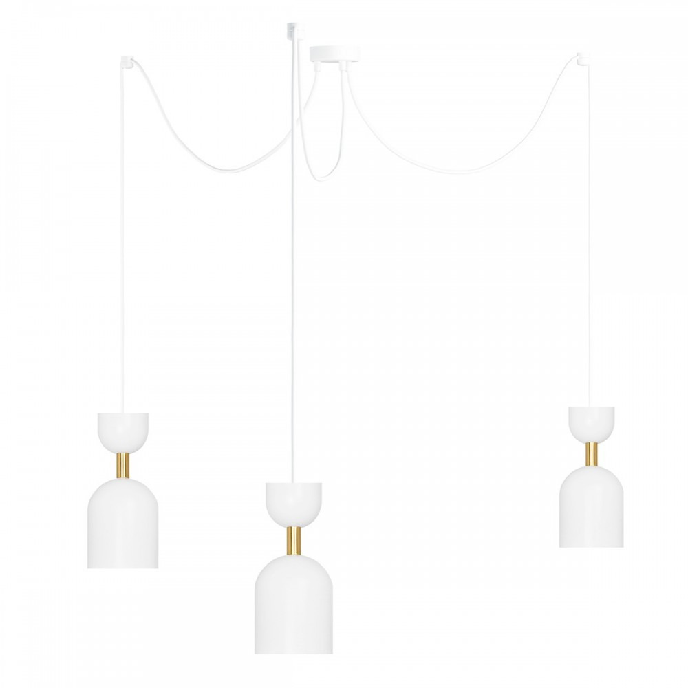 Suspension Supuru en métal avec abat-jour en forme d'une coupe renversé au design contemporain par Ummo Lighting Suspension Supuru en métal avec abat-jour en forme d'une coupe renversé au design contemporain par Ummo Lighting