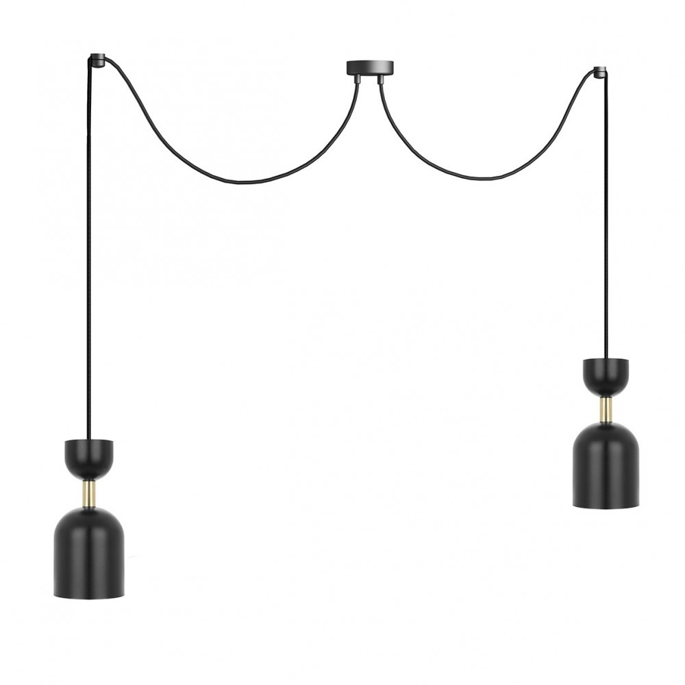 Suspension Supuru en métal avec abat-jour en forme d'une coupe renversé au design contemporain par Ummo Lighting Suspension Supuru en métal avec abat-jour en forme d'une coupe renversé au design contemporain par Ummo Lighting