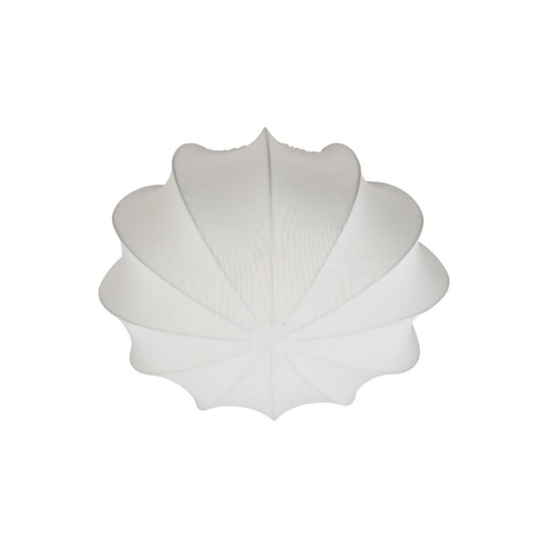 Plafonnier Aeron cadre en métal avec abat-jour en tissu au design contemporain par Nordlux