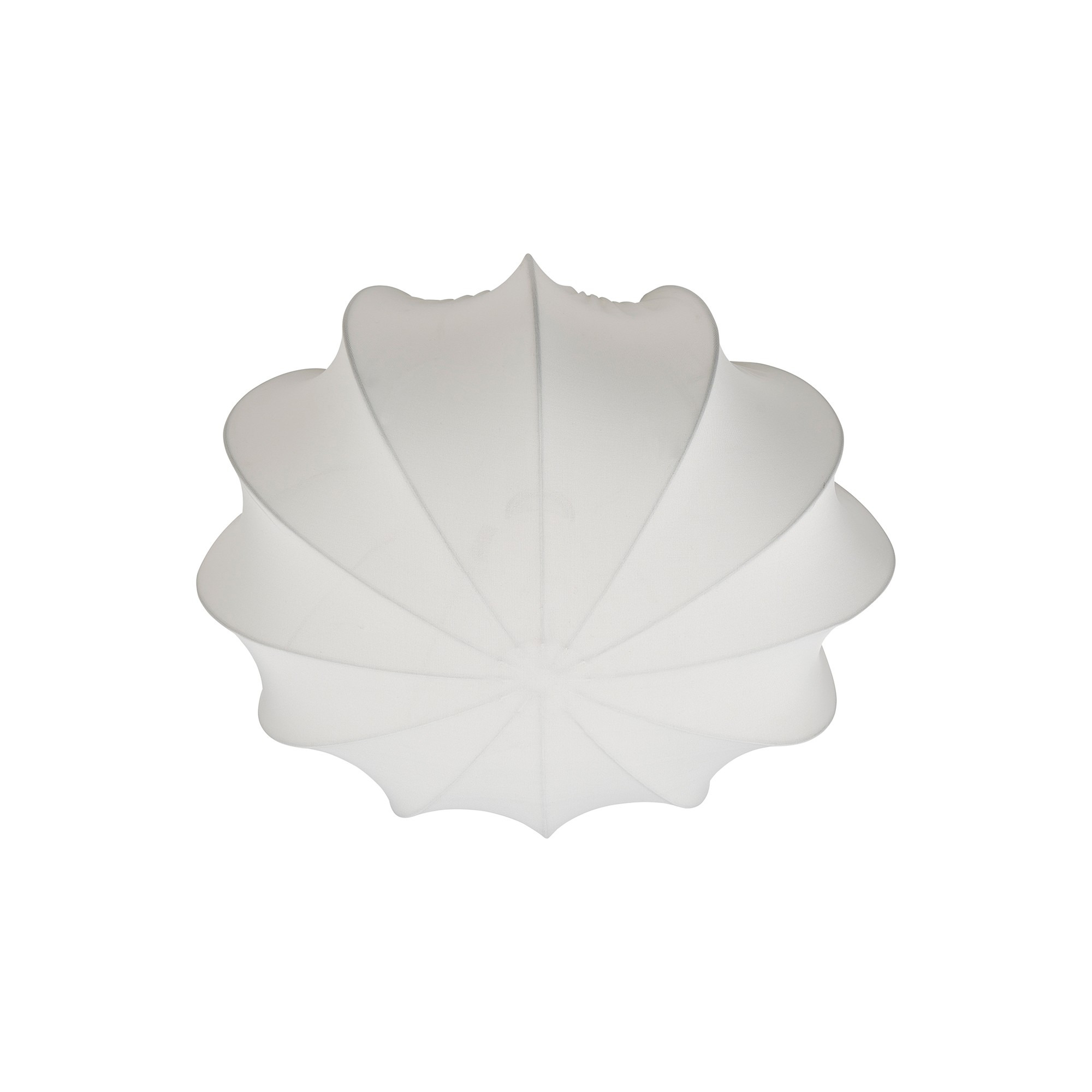 Plafonnier Aeron cadre en métal avec abat-jour en tissu au design contemporain par Nordlux