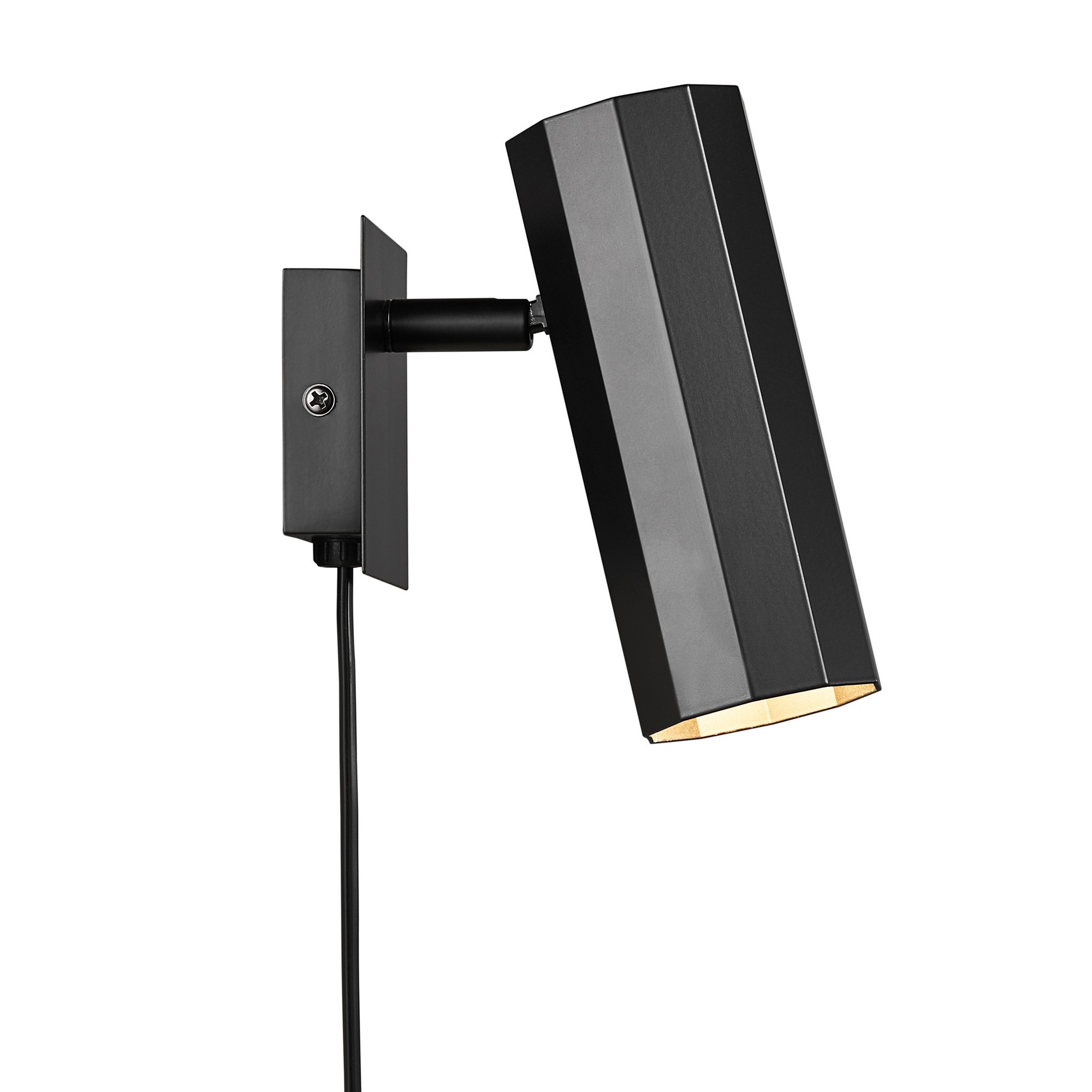 Applique murale Alanis cadre en métal avec abat-jour épuré au design contemporain par Nordlux