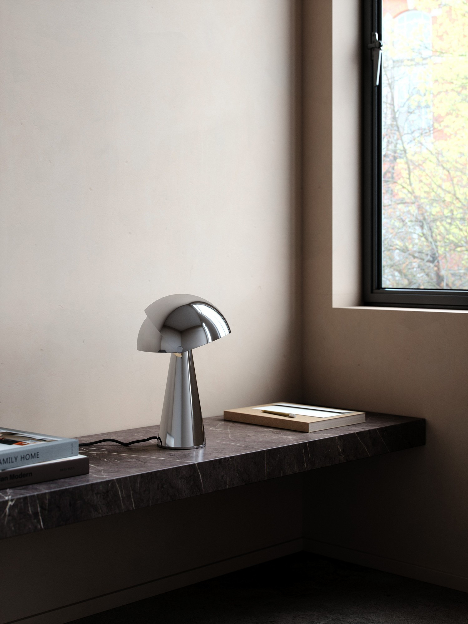 Lampe à poser Align cadre en métal avec abat-jour mobile au design contemporain par Nordlux Lampe à poser Align cadre en métal avec abat-jour mobile au design contemporain par Nordlux