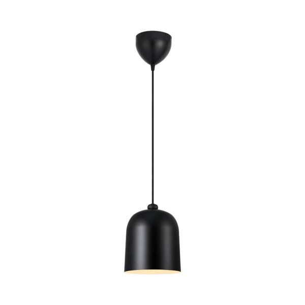 Suspension Angle en métal avec abat-jour orientable au design industriel par Design For the People
