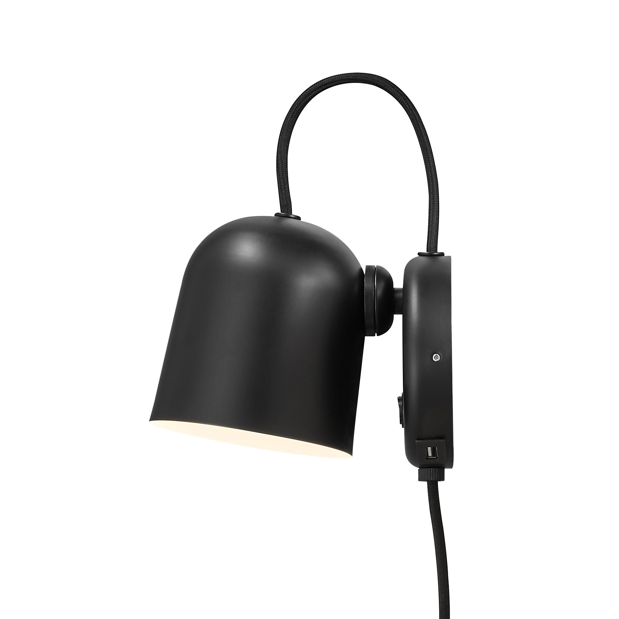 Applique murale Angle cadre en métal avec abat-jour orientable au design industriel par Design for The People Applique murale Angle cadre en métal avec abat-jour orientable au design industriel par Design for The People