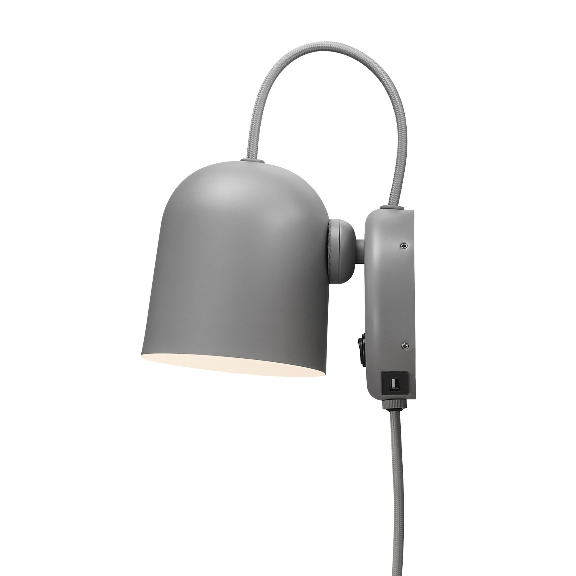 Applique murale Angle cadre en métal avec abat-jour orientable au design industriel par Design for The People Applique murale Angle cadre en métal avec abat-jour orientable au design industriel par Design for The People